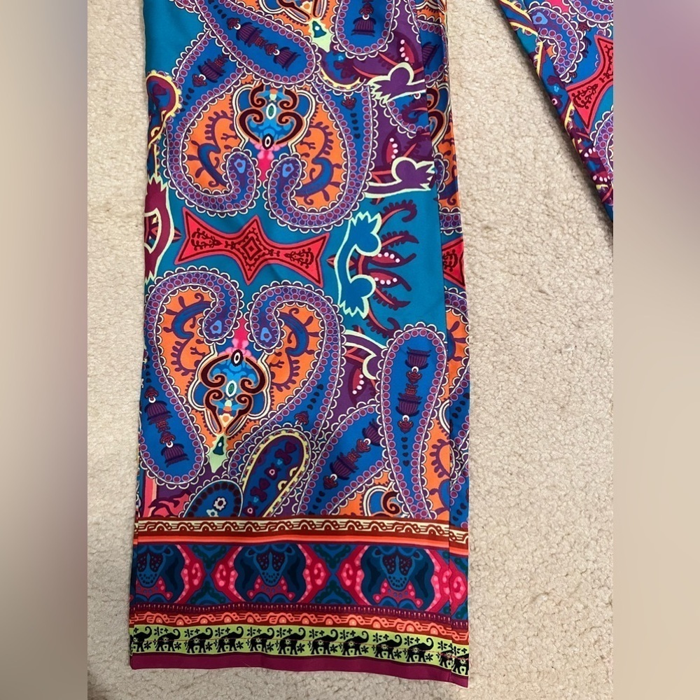 Shein boho pattern pants - medium/6 - Picture 4 of 4